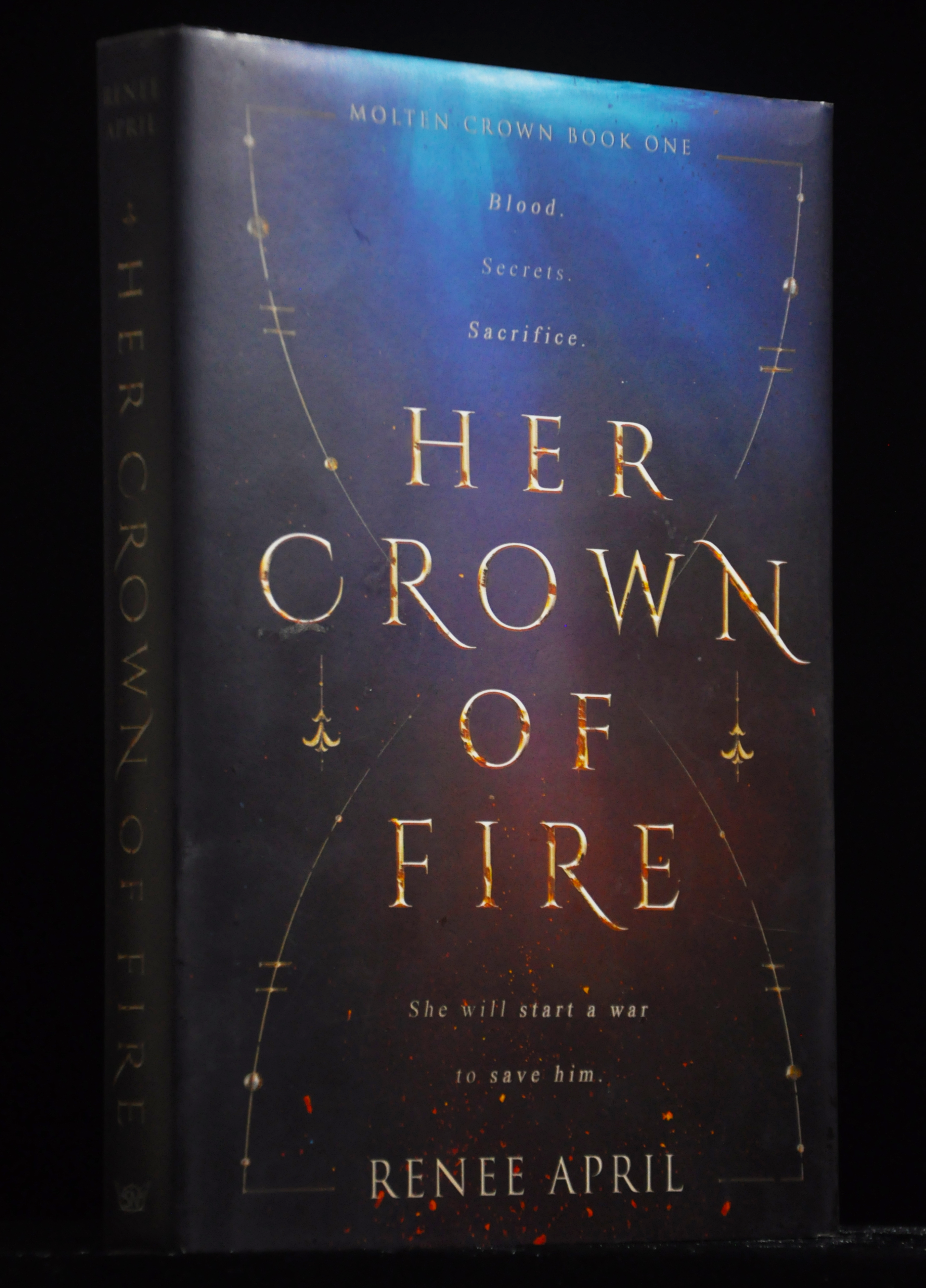 Her Crown of Fire (Molten Crown #1) by Renee April