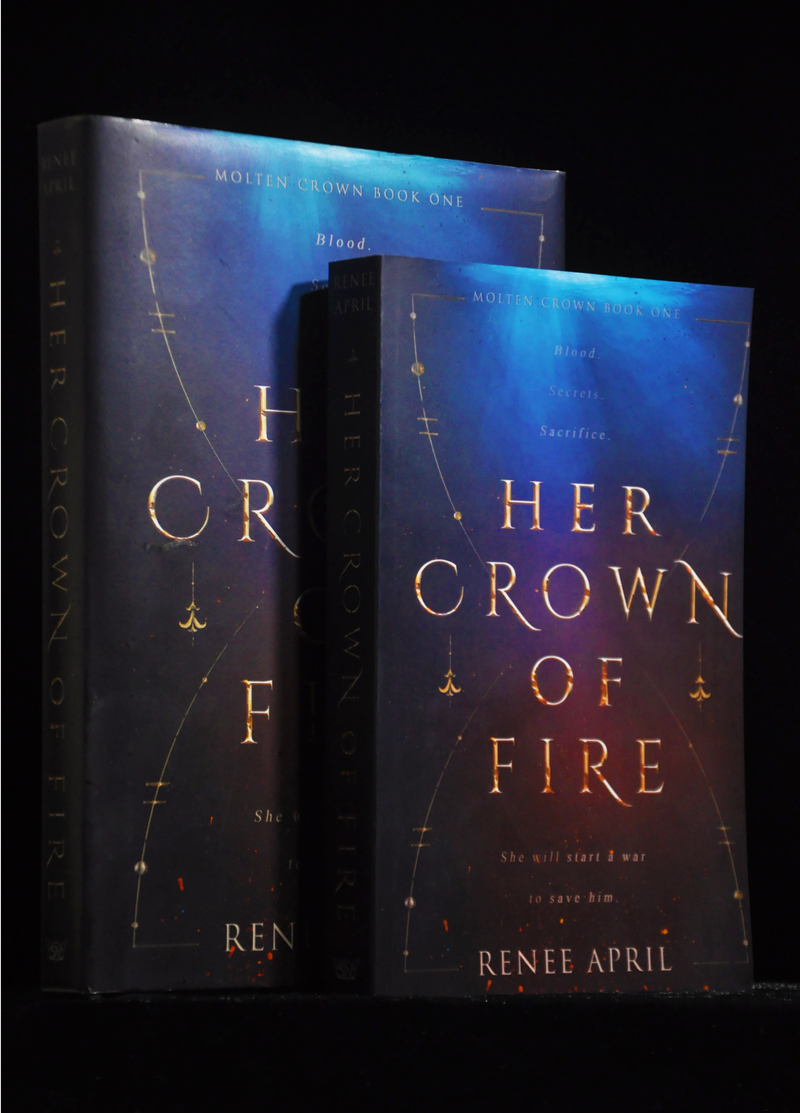 Her Crown of Fire (Molten Crown #1) by Renee April