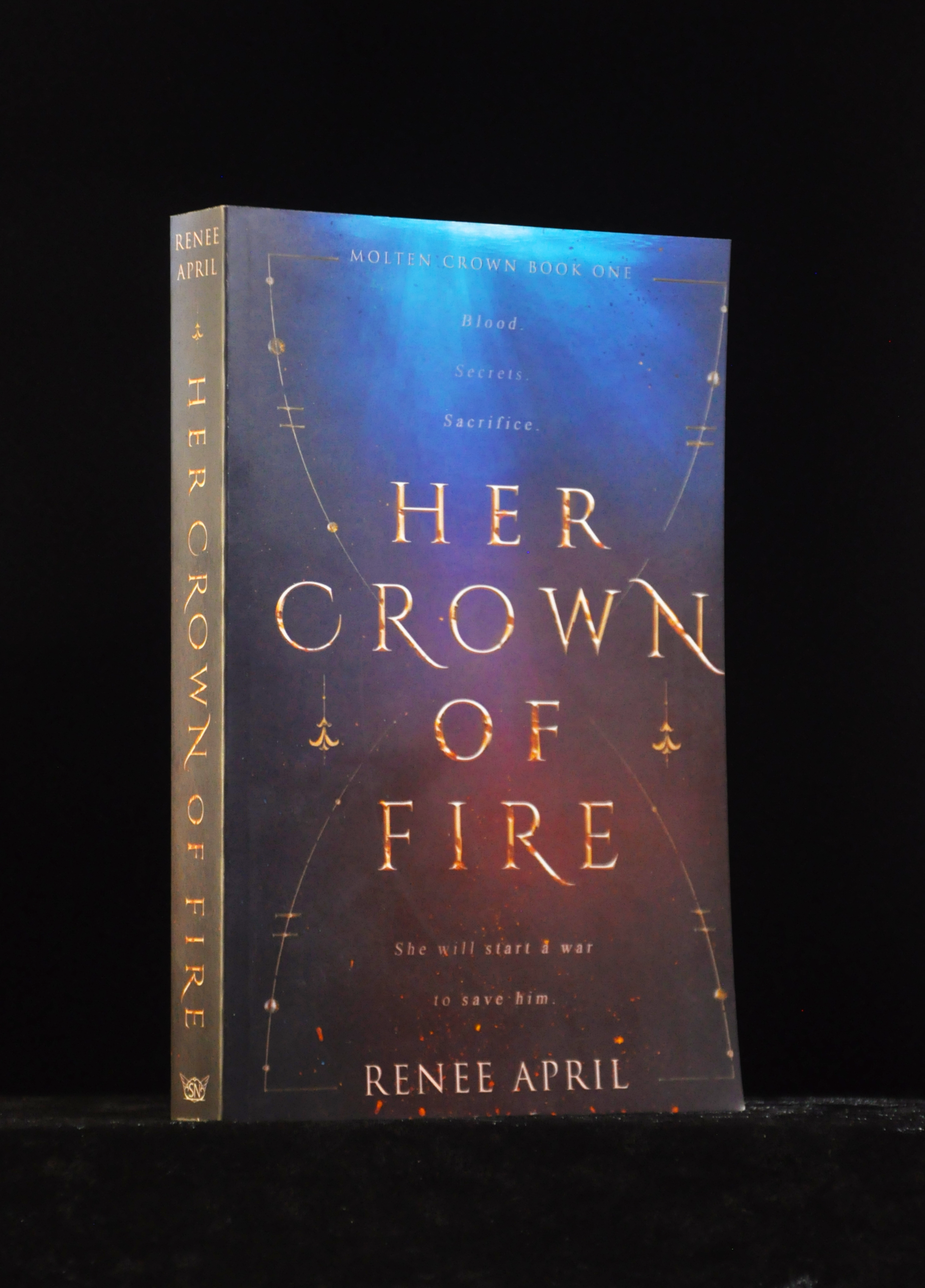 Her Crown of Fire (Molten Crown #1) by Renee April