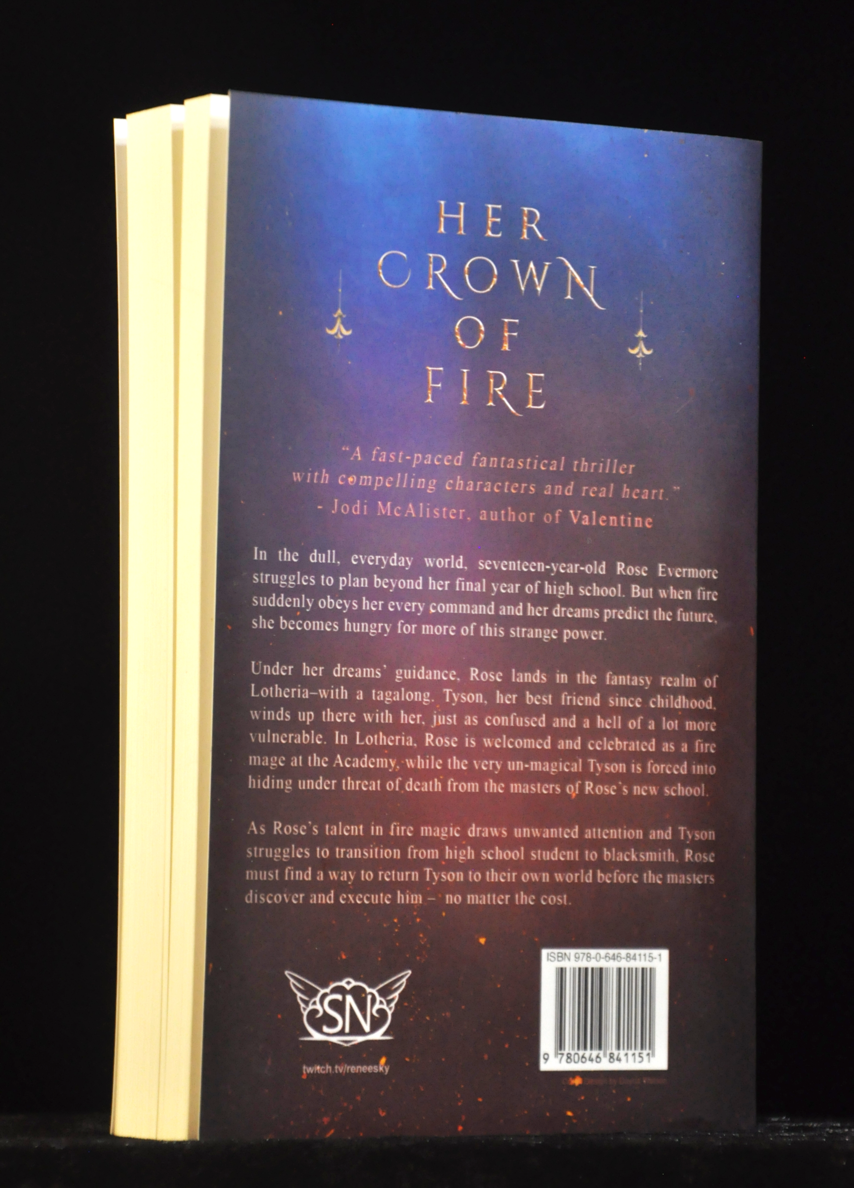 Her Crown of Fire (Molten Crown #1) by Renee April