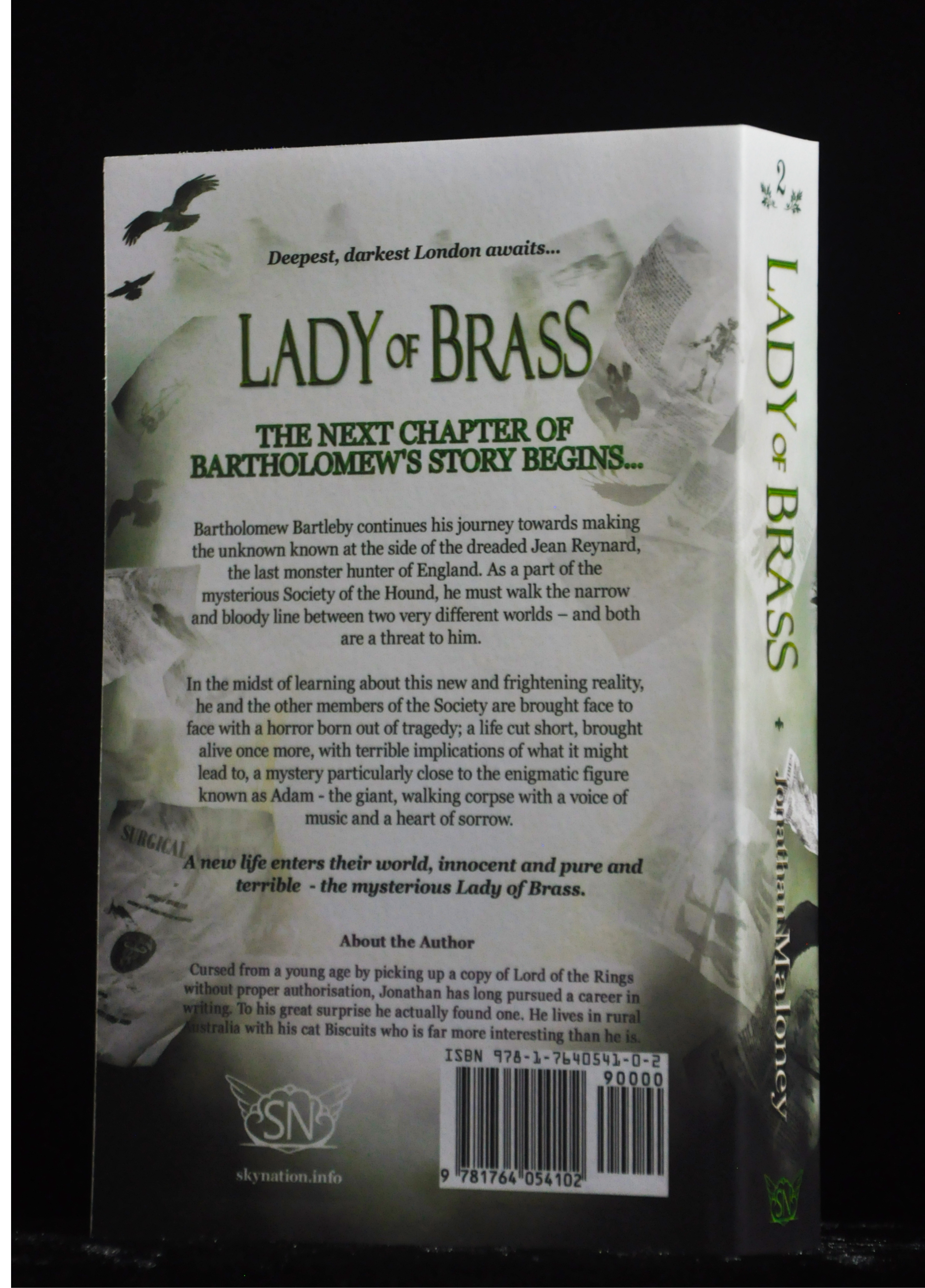 Lady of Brass (Method of the Kill #2) by Jonathan Maloney