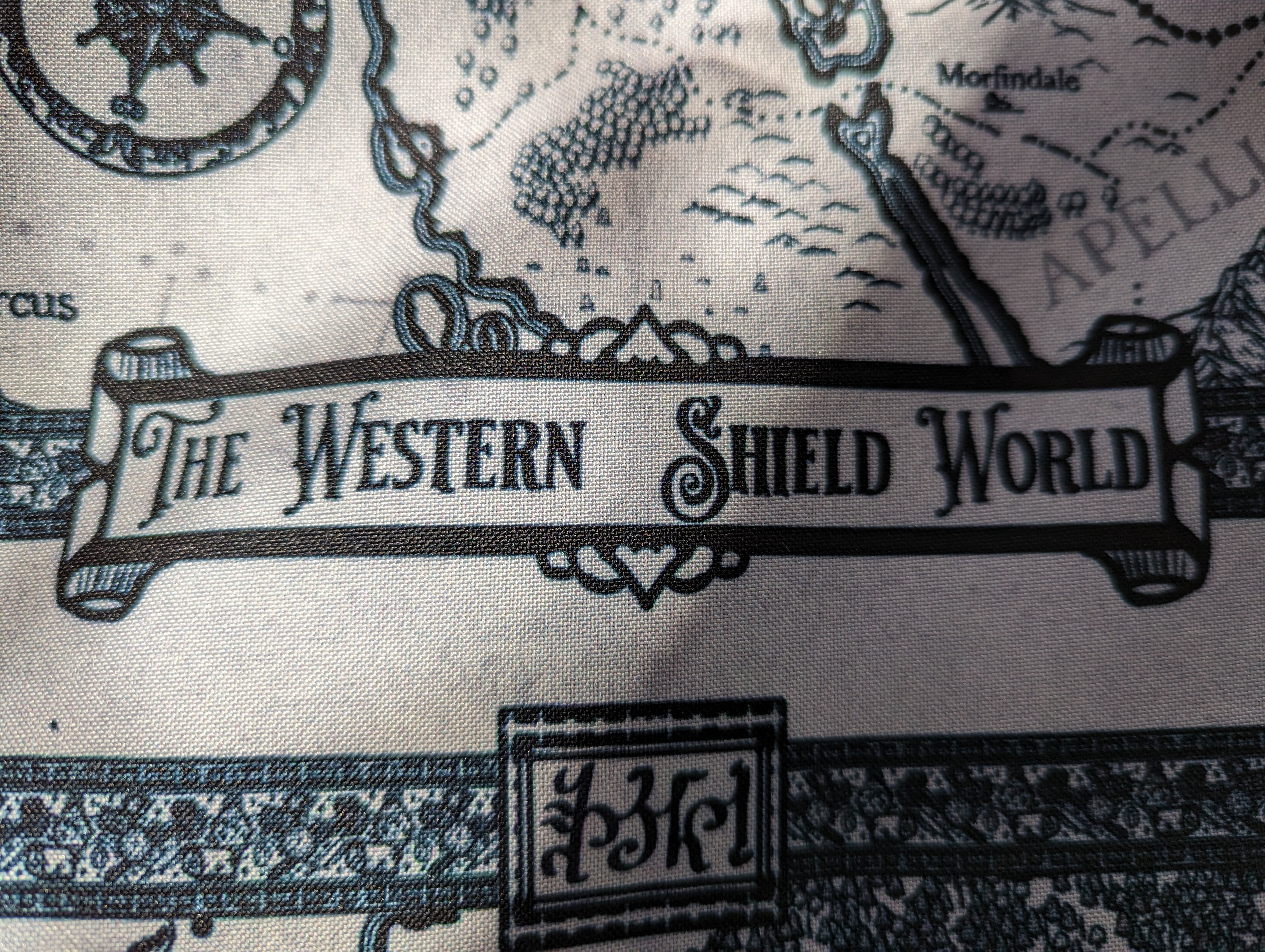Official Western Shield World Map