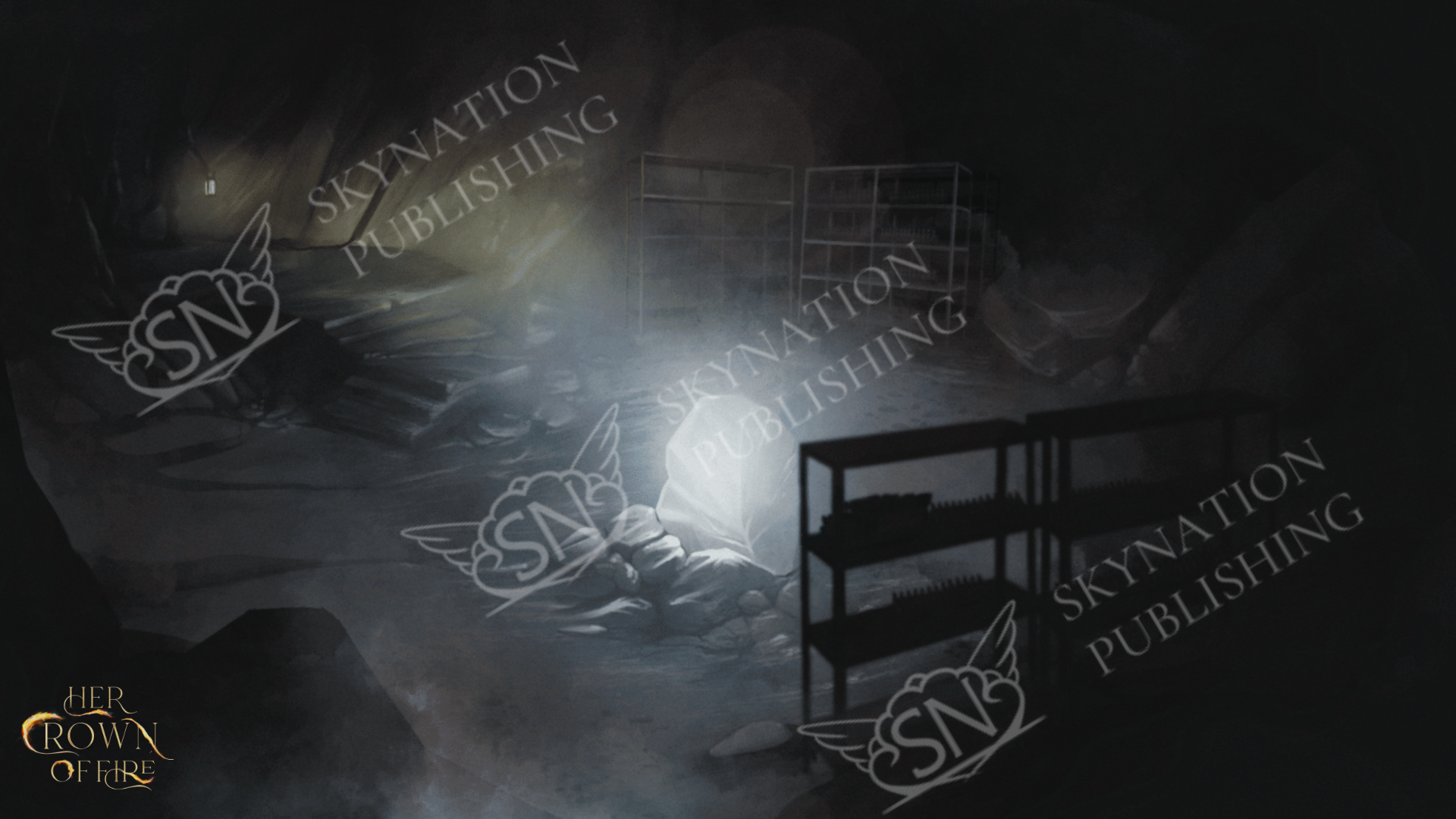 Her Crown of Fire Digital Wallpaper Pack (5)